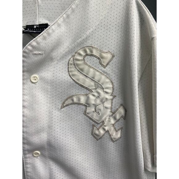 Vintage Majestic Jersey Mens XL White Button Front MLB Genuine Merchandise B76 - Picture 5 of 8